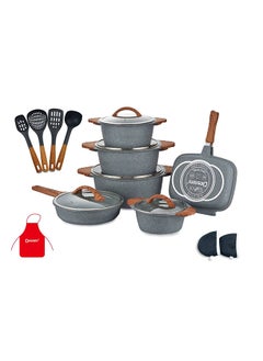 اشتري 19Pcs Granite Cookware Set 2060 في الامارات