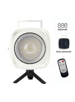 Buy Rechargeable Solar Camping Light Portable Light USB Interface Powered With Handle in UAE