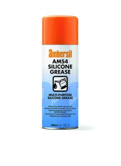 اشتري Ambersil AMS4 Silicone Grease Multi-purpose Silicone Grease, Ideal for Treadmill, Rubber Seals 400ml - Made in UK في الامارات