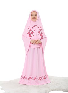 اشتري Prayer dress for children pink color في مصر