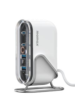 اشتري Momax 1-Charge Flow GaN Tech Desktop Charger 4 Ports 80W - White في السعودية