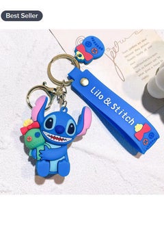 Buy Cartoon Stitch Keychain Bag Hanging Decoration Accessories in Saudi Arabia