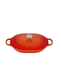 Buy Le Creuset Signature Cast Iron 31cm Oblong Casserole in Saudi Arabia