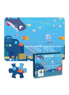 اشتري Jigsaw Puzzle Educational And Fun Game (Life Under Water)- 24 Pieces في السعودية