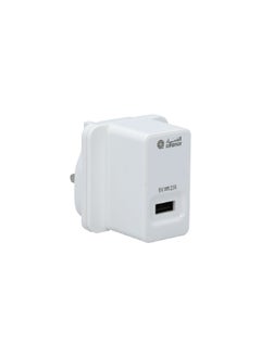 اشتري 2.1A USB Wall Charger White UC01 في السعودية