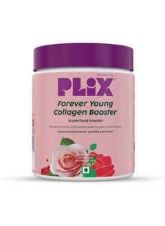 Buy PLIX Forever Young Collagen Booster, Rose Falvour in UAE