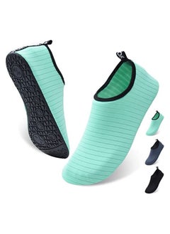 Buy Water Shoes Womens Mens Beach Shoes, Quick-Dry Barefoot Aqua Shoes Socks Snorkeling Shoes Water Socks for Outdoor Beach Swim Surf Walking Yoga in UAE