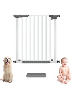 Buy Safety Gate Rail, Auto Close Safety Baby Gate, Stair Railing Pet Isolation Fence, Protective Fence, Adjustable Range 76-83cm, For Stairs, Doorways in Saudi Arabia