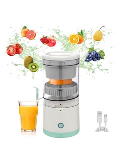 Buy Electric Citrus Juicer, Hands-Free Portable USB Charging Powerful Electric Juicer Cordless Fruit Juicer, Multi functional 1-Button Easy Press Lemon Orange Squeezer Machine for Kitchen in UAE