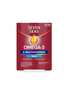 Buy Seven Seas Omega 3 and Multivitamin for Men in Saudi Arabia