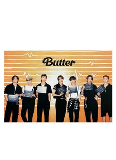 Buy BTS Butter Cream Kpop Poster in UAE