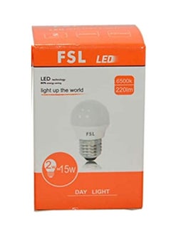 Buy 2W LED E27 BASE BULB WARMWHITE 3000K FSL in UAE