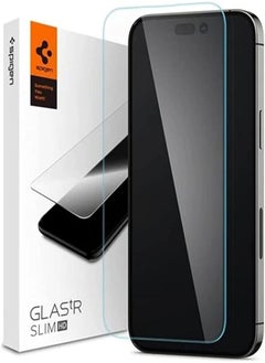 اشتري Spigen TR Slim HD Transparency Glass for iPhone 14 Pro في مصر