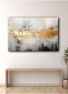 Buy Canvas Wall Art Stretched Over Wooden Frame with Abstract Painting in Saudi Arabia