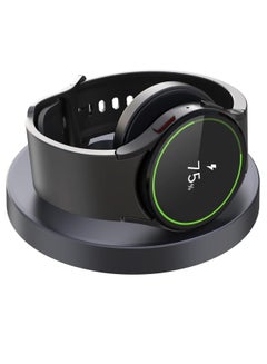 Buy for Samsung Galaxy Watch Charger, Portable Magnetic Samsung Watch Charger with Charging Cable, Designed for Samsung Galaxy Watch 6/6Classic/5/5 Pro/4/4 Classic/3/Active 2, Black in Egypt