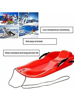 Buy Snow Grass Sand Board Ski Pad Snowboard With Rope For Double Person in UAE