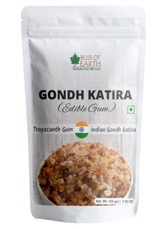 اشتري Gond Katira Pure Organic Edible Tragacanth Gond for Laddu Making & Sweets 100Gm في الامارات