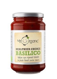 Buy Mr Organic Basilico Pasta Sauce 350g in UAE