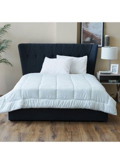 اشتري Serenity Top Cool Duvet Queen 200x200 Cm White في الامارات