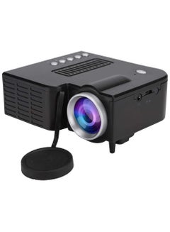 Buy LED Video Projector UC28C Home Theater Cinema 1080P LCD Mini Projector USB Media Entertainment Player with Built-in Speaker Mobile Phone Mirroring Projector in UAE
