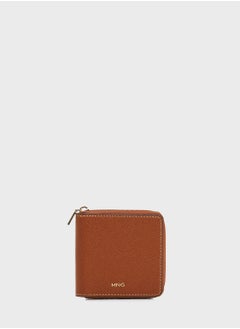 Buy Logo Detailed Zip Over Wallets in UAE