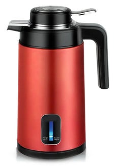 Buy Coffee Kettle Tea Pots 3.0L Keep Warm Stainless Steel Hot Water Kettle Heat Electric Kettle Red in UAE