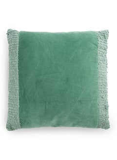 Buy Zelda Filled Cushion, Green - 45x45 cm in UAE