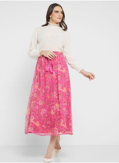 Buy Printed Long Skirt in Saudi Arabia