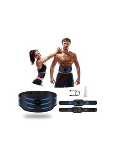 Buy Smart ABS Stimulator Belt, Portable Abdominal Training Belt, Ab Toning Belt, for Abdomen/Arm/Leg Training, Portable Smart Fitness Workout Equipment for Women Men, Home Fitness Device in UAE