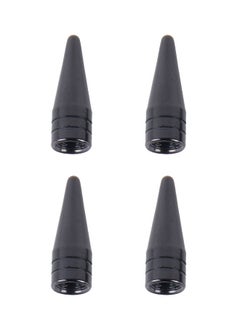 Buy 4-Piece Sharp Mouth Shaped Car Tire Valve Cap in UAE