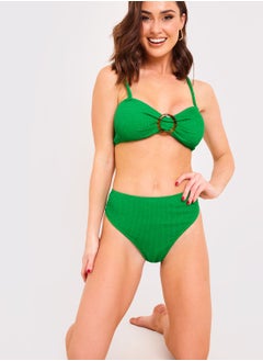 Buy Textured Bikini Top in Saudi Arabia