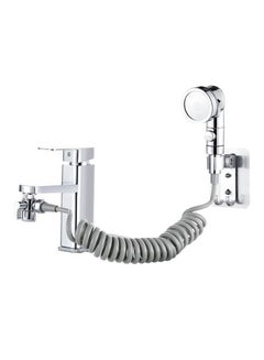 Buy External Shower Head for Washbasin Shower Head with Hose and Stand for Hair Washing or Cleaning Sink and Bidet in UAE