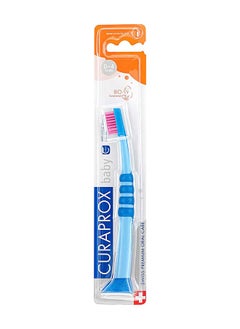 اشتري Baby Toothbrush - Soft toothbrush for babies & kids 0-4 years old - 4260 Extra-fine CUREN® Filaments for gentle, efficient brushing Multicolor في الامارات