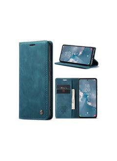 Buy CaseMe Samsung Galaxy A54 5G Case Wallet, for Samsung Galaxy A54 5G Wallet Case Book Folding Flip Folio Case with Magnetic Kickstand Card Slots Protective Cover - Green in Egypt