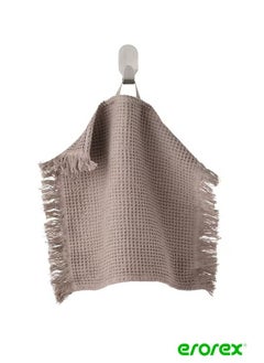 Buy Washcloth light brown 30x30 cm in Saudi Arabia