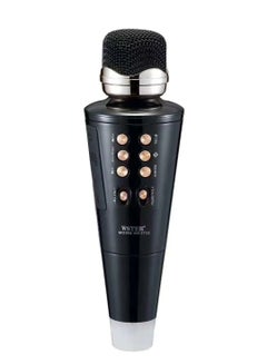 Buy WS-2711 Wireless Karaoke Microphone Speaker With Disco Light in Saudi Arabia