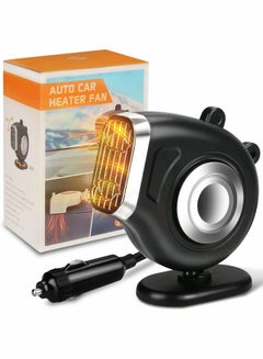 Buy Mini Car Heater Fan Defroster(Black) in UAE