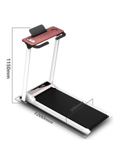 اشتري Multifunctional Foldable Treadmills Mini Fitness Indoor Exercise Equipment Gym Folding House Compact Walking Running Machine UK Plug في الامارات