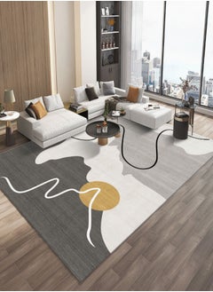 اشتري Sharpdo Area Rug Living Room Simple Modern Carpet Living Room Bedroom Rug Floor Carpet Home Anti-slip 200*300CM في السعودية