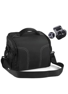 Buy Waterproof Anti-shock Camera Travel Bag - Shoulder Crossbody Sling Bag Medium Soft Padded Case for Men and Women, Compatible with Nikon Canon Sony Pentax Olympus Panasonic DSLR SLR Mirrorless Cameras in Saudi Arabia