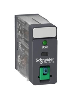 Buy Schneider Electric Interface Plug-In Relay, 5 A, 2 Co (2 Changeover Contacts), Lockable Test Button, Led Indicator, 24 V Dc in Egypt