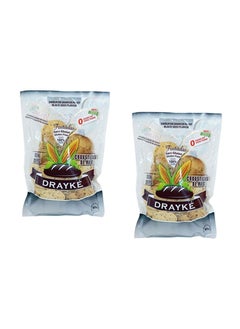 اشتري Drayke, Black Seed Corn Crackers, 2 x 80 Gr, Healthy Baked Crackers, Healthy Diet, Alternative to Bread, Made from Natural Corn & Plant-Based Ingredients في الامارات