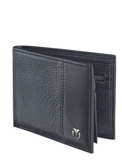 Buy Black Leather Bifold Wallet in UAE