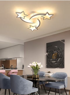 اشتري Modern LED Ceiling Light 3-Head Star Shape Flush Mount Ceiling Lamp في الامارات