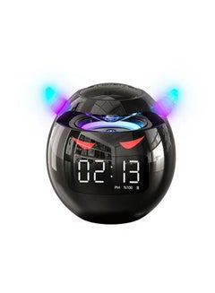 Buy Portable Mini Bluetooth Speakers, Bluetooth Alarm Clock,Ideal for Bedroom, Home Office and Dorm Room in Saudi Arabia