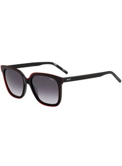 Buy Women Rectangular Sunglasses HG 1051/S BLACK RED 54 in Saudi Arabia