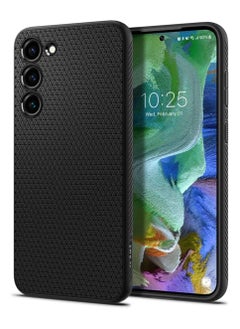 Buy Liquid Air Case for Galaxy S23 Plus (2023) - Matte Black in Saudi Arabia