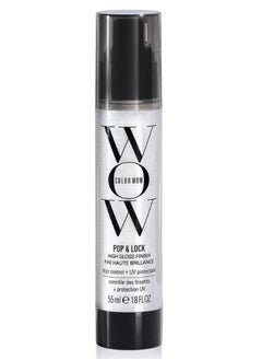 Buy Color Wow Pop Lock Frizz Control Glossing Serum, Anti-frizz serum with heat protection; Seals split ends; Moisturises; Silkens and shines dull, dehydrated hair in UAE