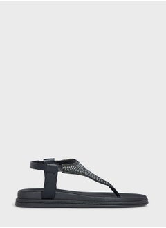 Buy Kylie Ankle Strap Flat Sandals in UAE