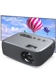 اشتري Home Portable Mini Projector Outdoor Movie Led Video Projector Home Theater Hd Projector Compatible With Ios/Android/Usb في السعودية